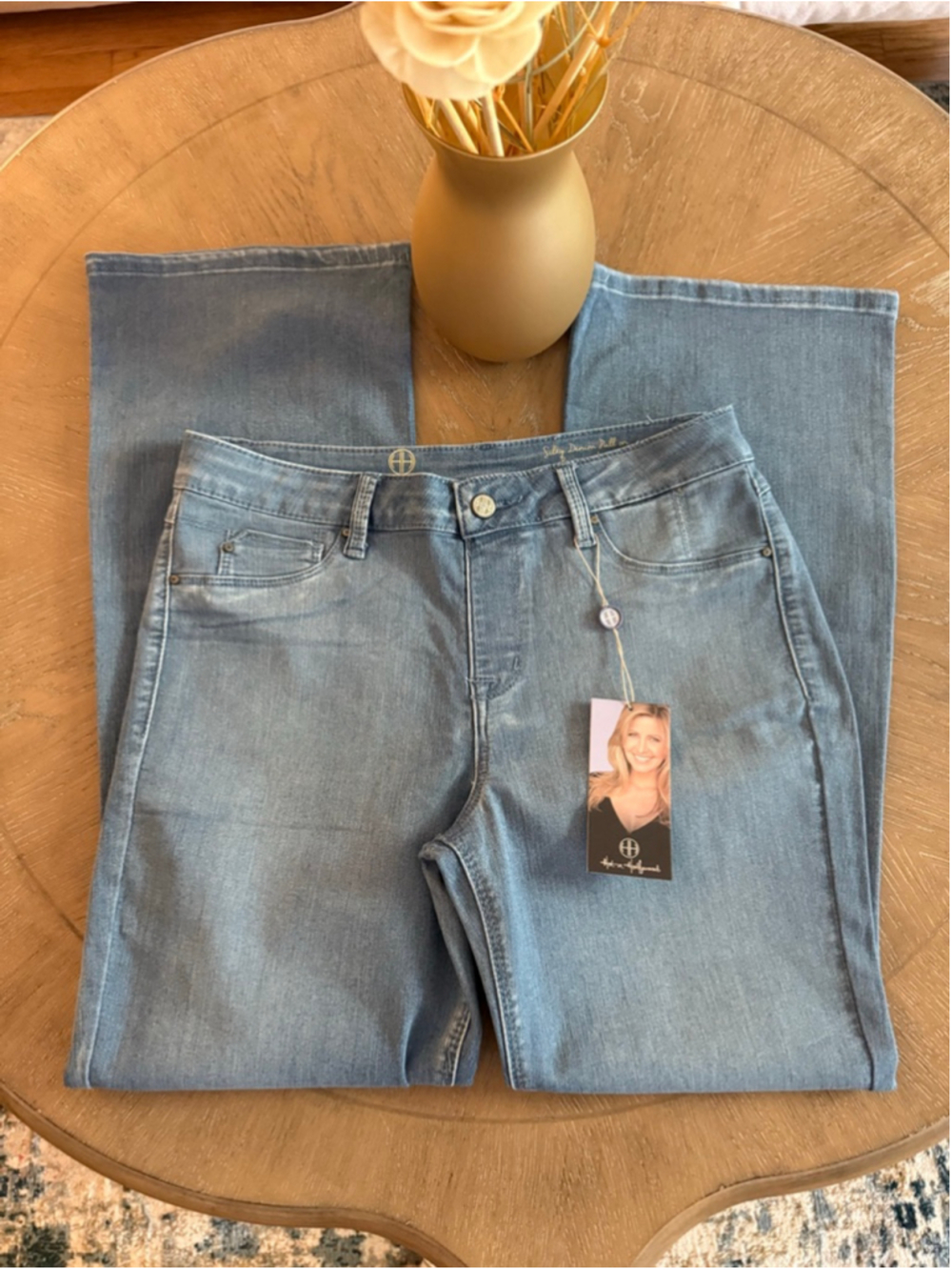 Women's Hot in Hollywood Boot Cut Jeans MP Light Blue